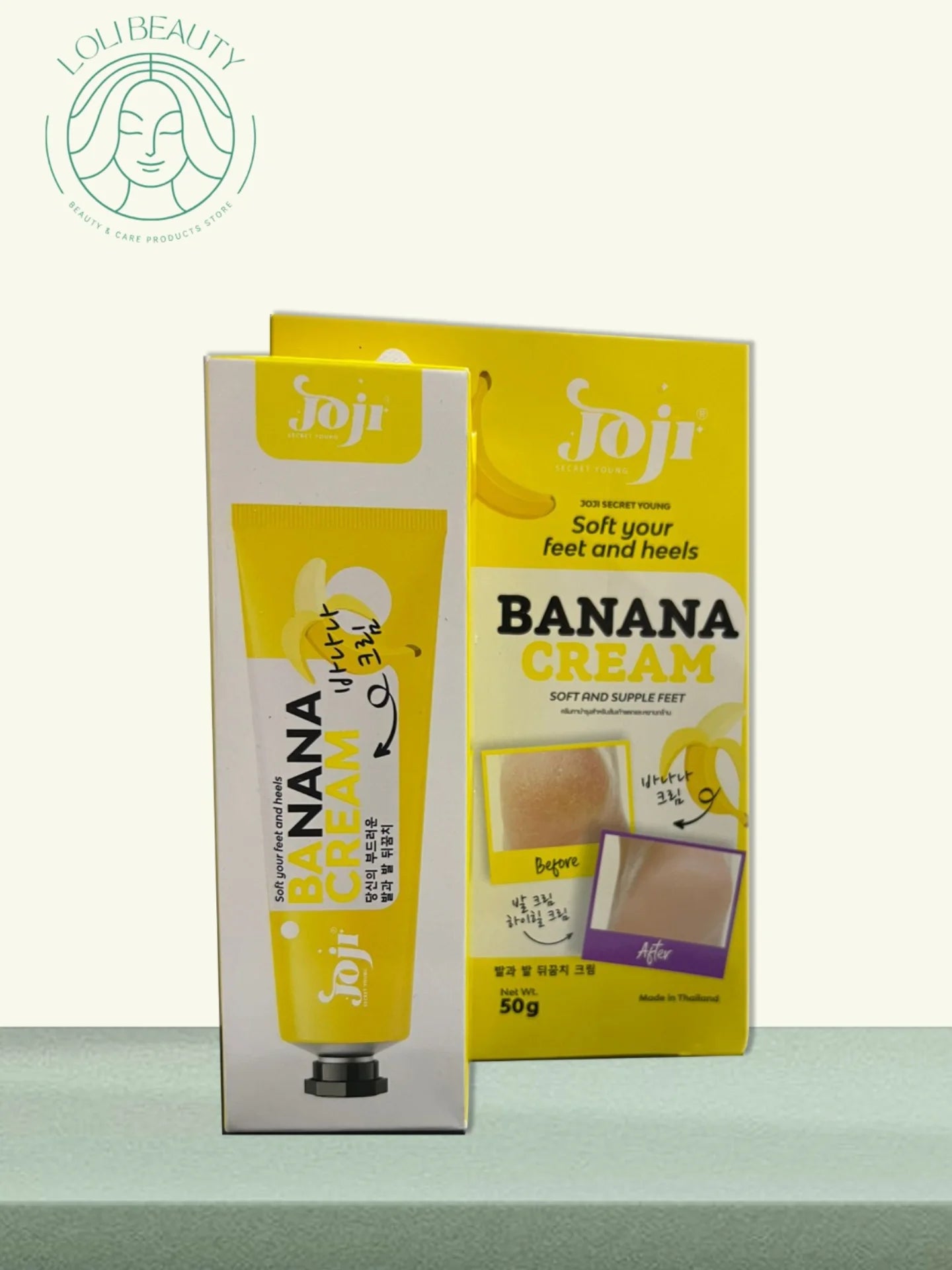 Joji Banana Cream – كريم القدمين والكعبين