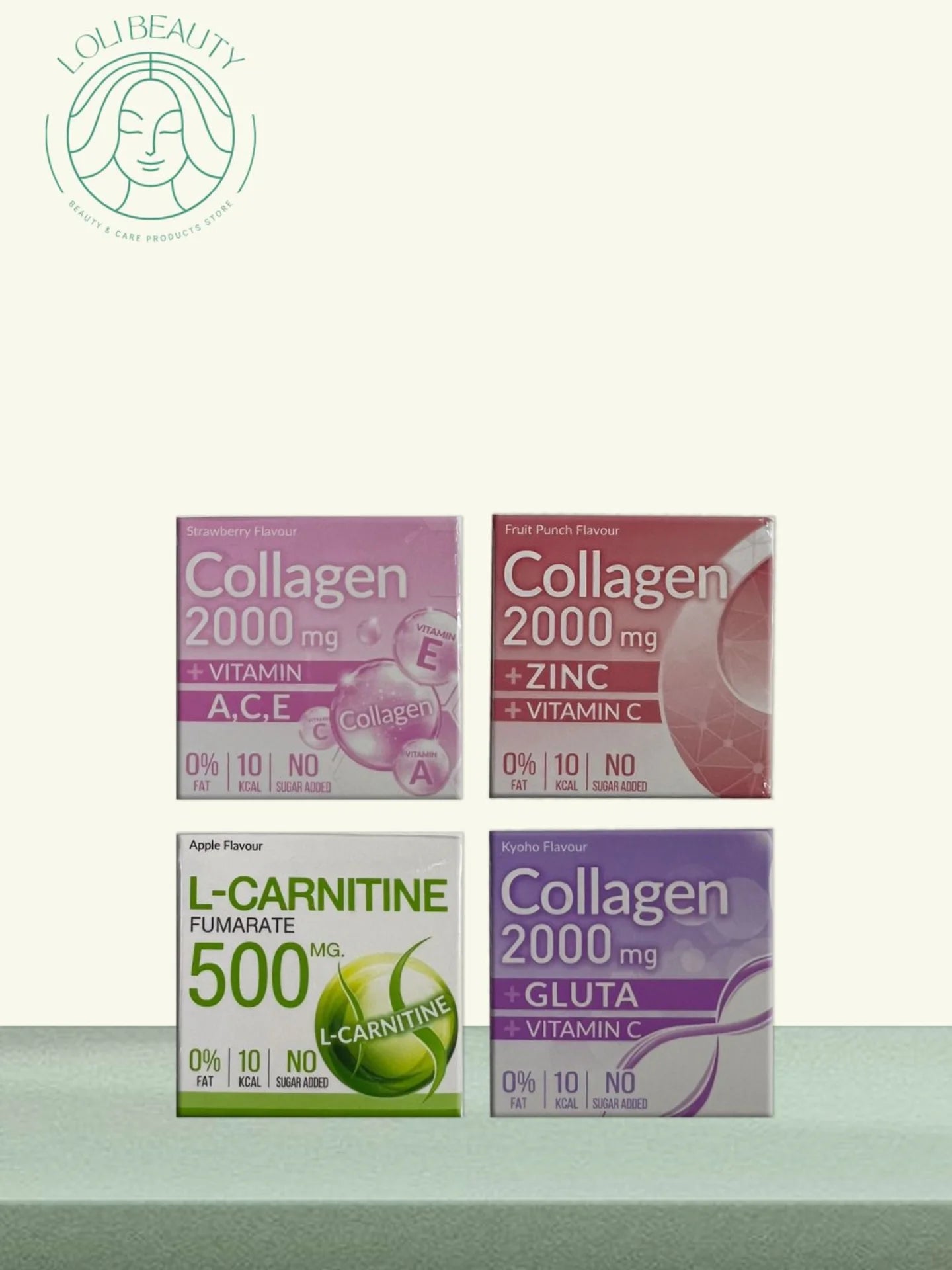 مجموعة الكولاجين والكارنتين – لتعزيز جمال بشرتك ورشاقتك